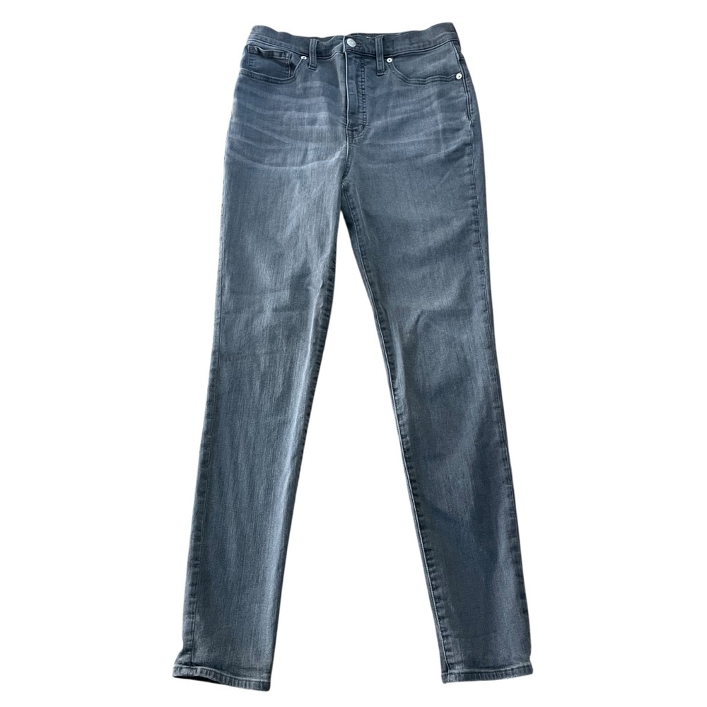 Madewell Gray 11” High Rise Skinny Jeans. Size 29 T